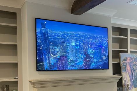 Tv mounting tilt fixed