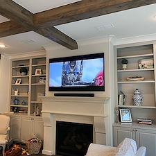 Expert-Samsung-Frame-TV-Mounting-Electrical-Outlet-Installation-in-Bellaire-Texas 2